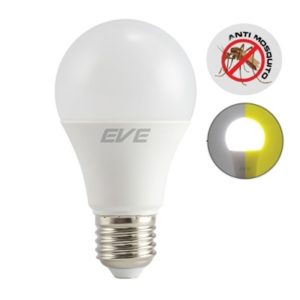 หลอดไล่แมลง EVE LED เปลี่ยนสีได้ E27 8w เดย์ไลท์ สีไล่ยุง EVE
