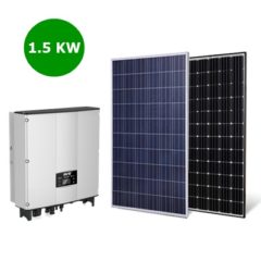 Solar Rooftop 1.5KW ระบบโซลาร์ รูฟท็อป On-Grid Zero Export EVE